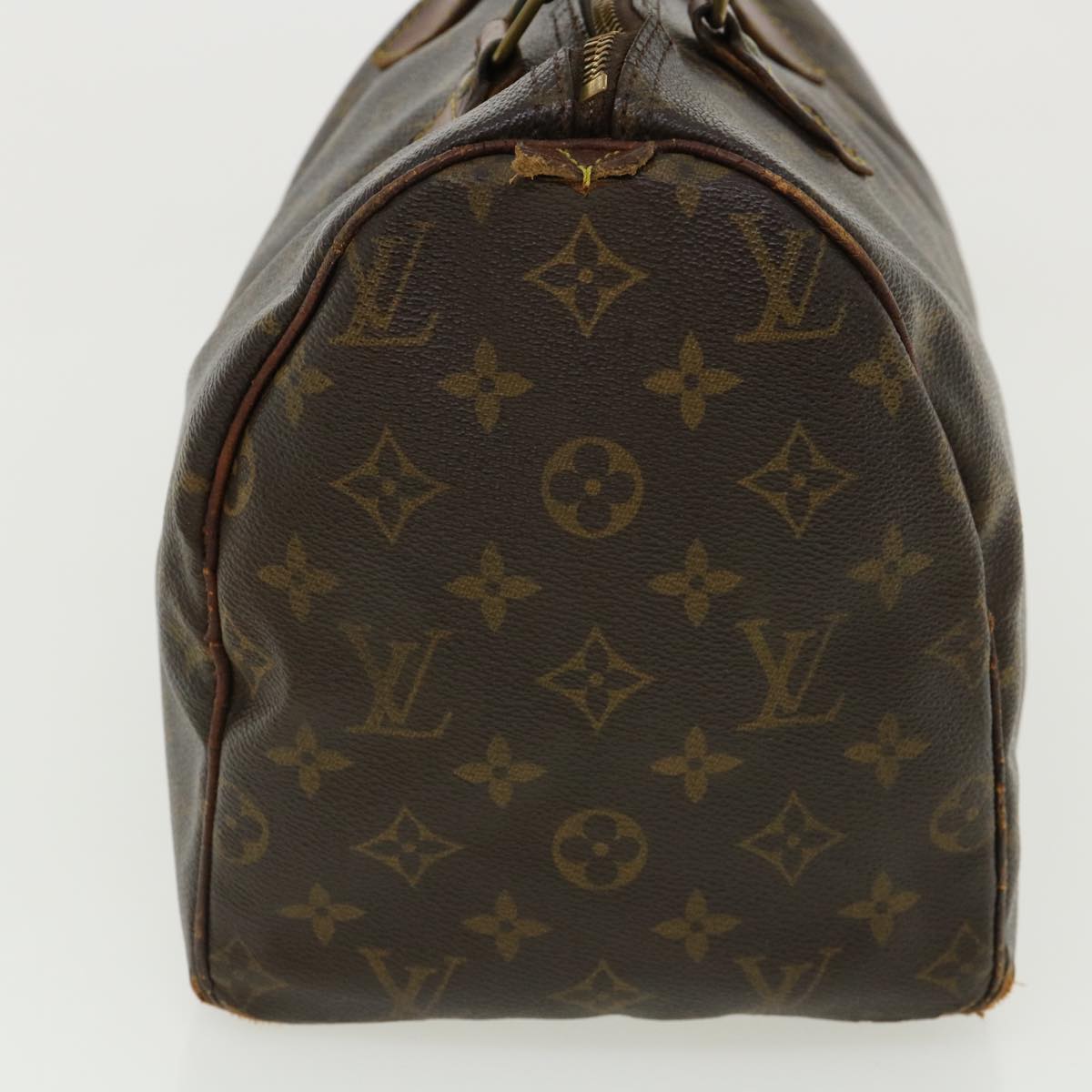 LOUIS VUITTON Monogram Speedy 25 Hand Bag M41528 LV Auth am3731