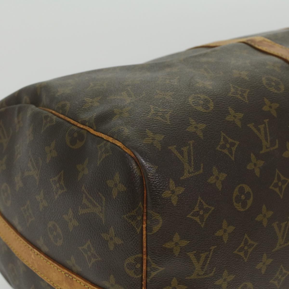 LOUIS VUITTON Monogram Keepall Bandouliere 55 Boston Bag M41414 LV Auth am3736