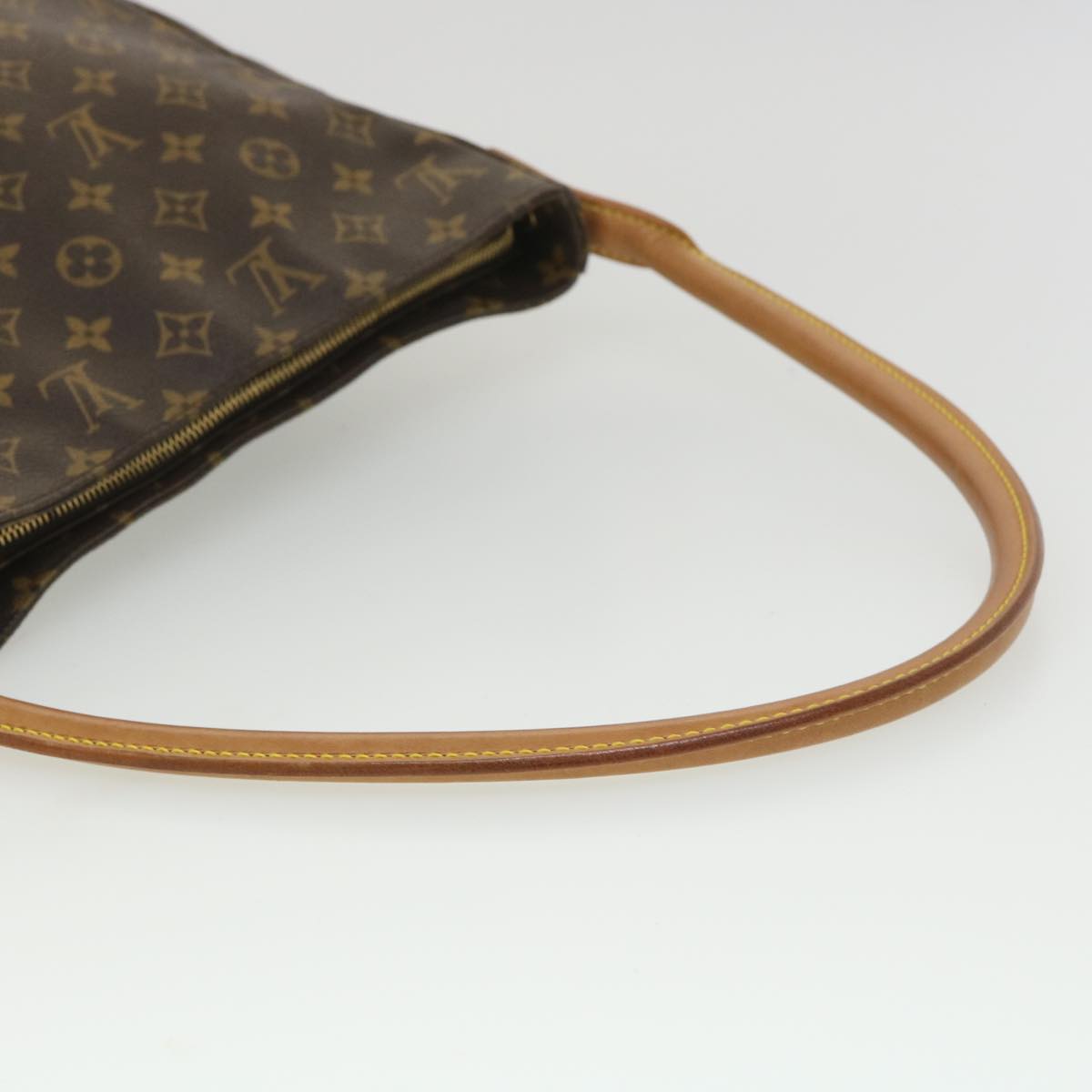 LOUIS VUITTON Monogram Looping GM Shoulder Bag M51145 LV Auth am3740