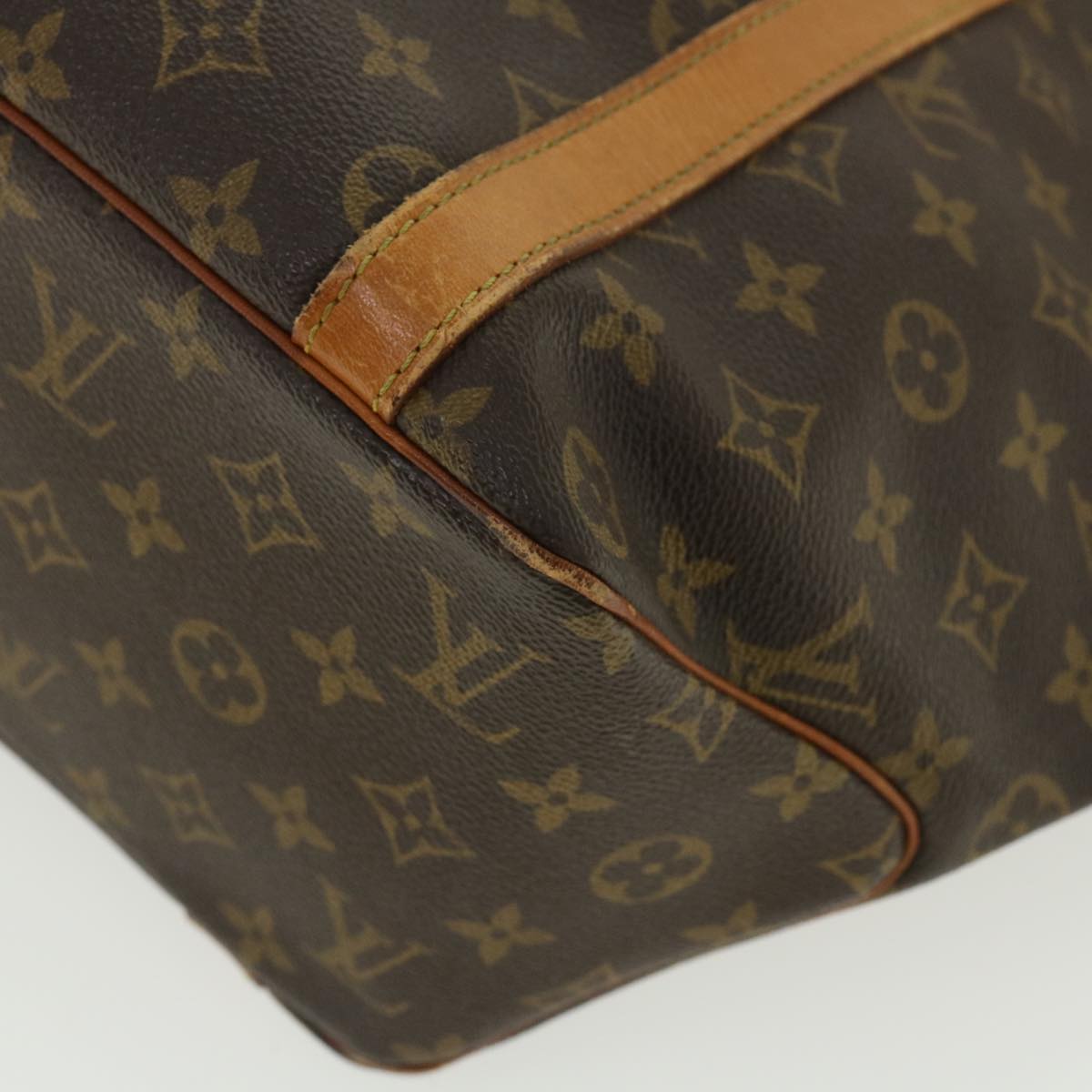 LOUIS VUITTON Monogram Sac Shopping Tote Bag M51108 LV Auth am3742