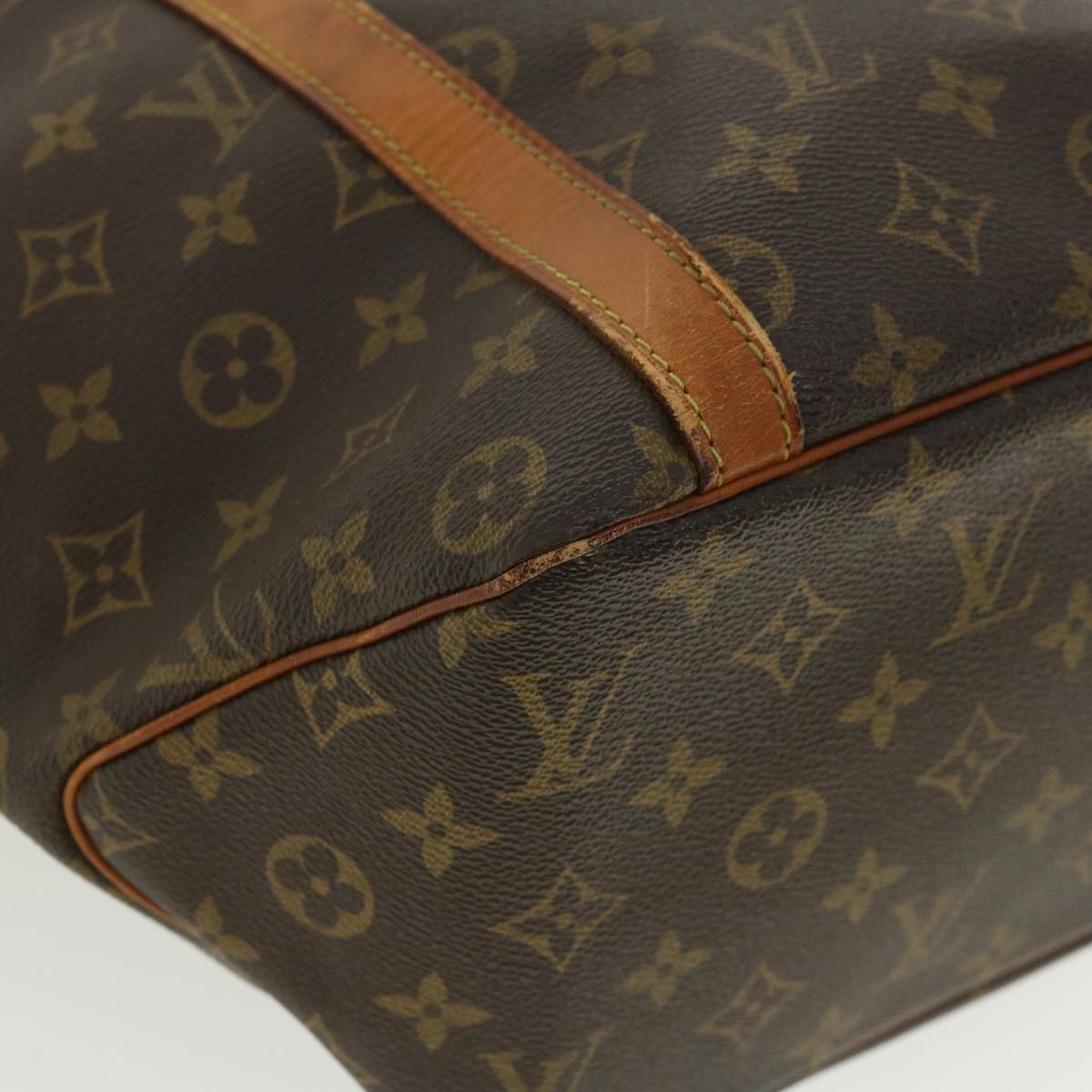 LOUIS VUITTON Monogram Sac Shopping Tote Bag M51108 LV Auth am3742