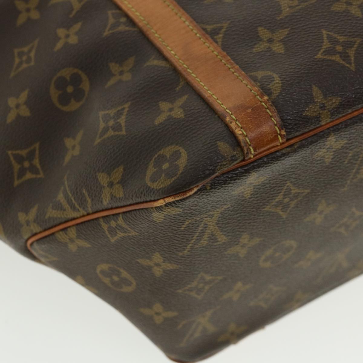 LOUIS VUITTON Monogram Sac Shopping Tote Bag M51108 LV Auth am3742