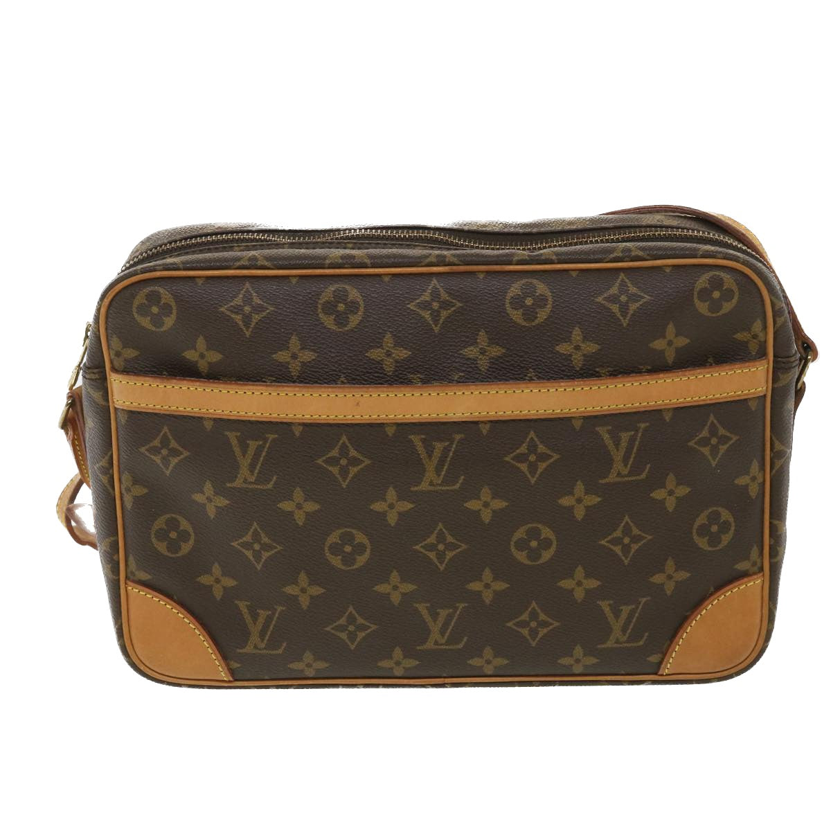 LOUIS VUITTON Monogram Trocadero 30 Shoulder Bag M51272 LV Auth am3757