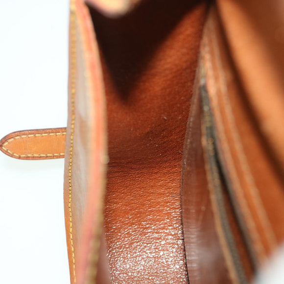 LOUIS VUITTON Nomad Saint Cloud MM Shoulder Bag Brown M52193 LV Auth am3760