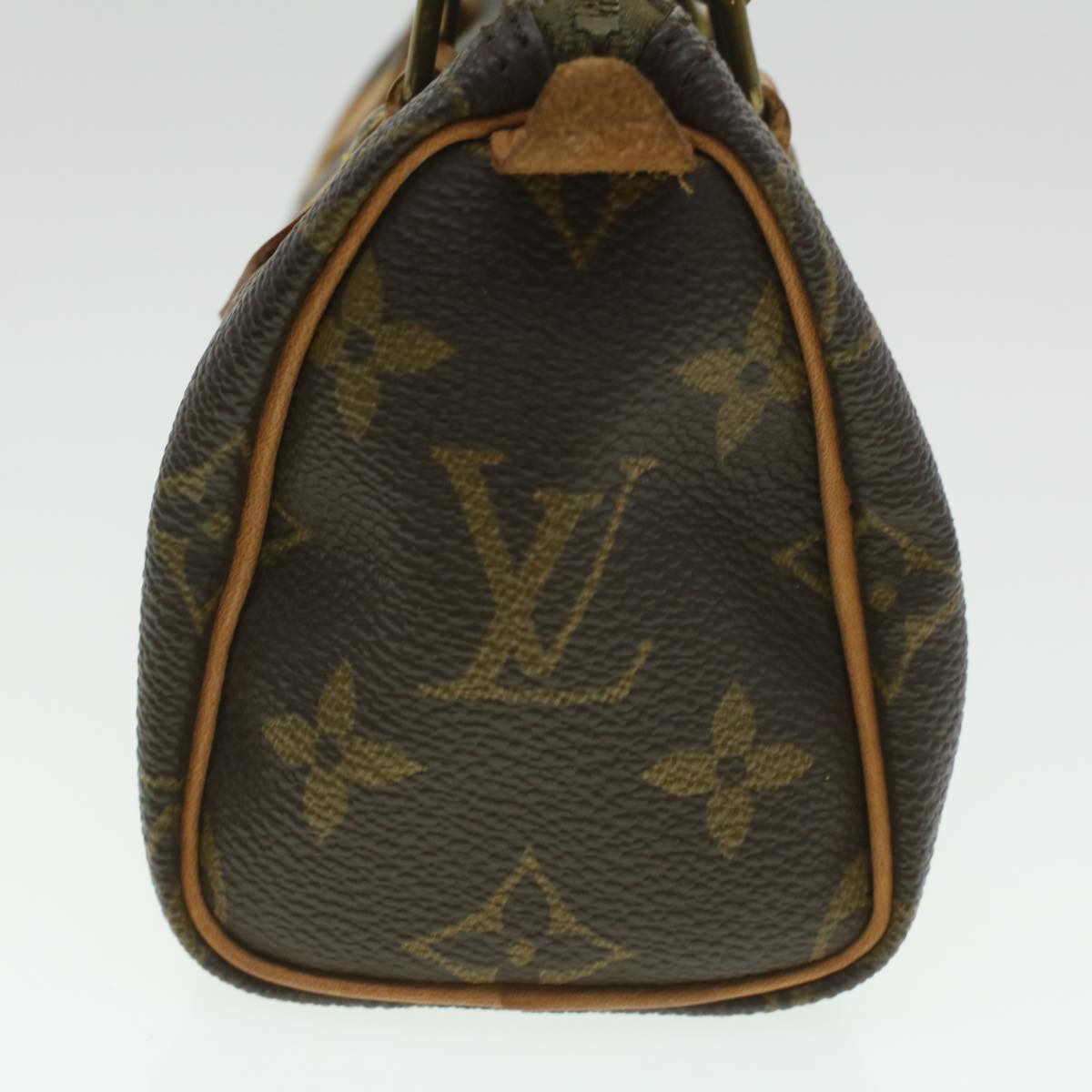 LOUIS VUITTON Monogram Mini Speedy Hand Bag M41534 LV Auth am3779