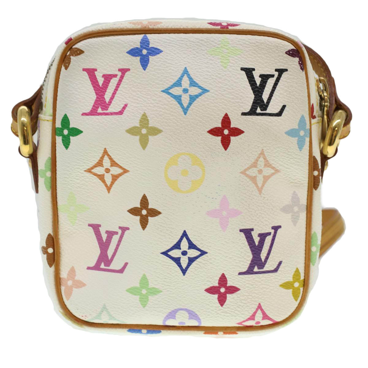 LOUIS VUITTON Monogram Multicolor lift Shoulder Bag White M40055 LV Auth am3780