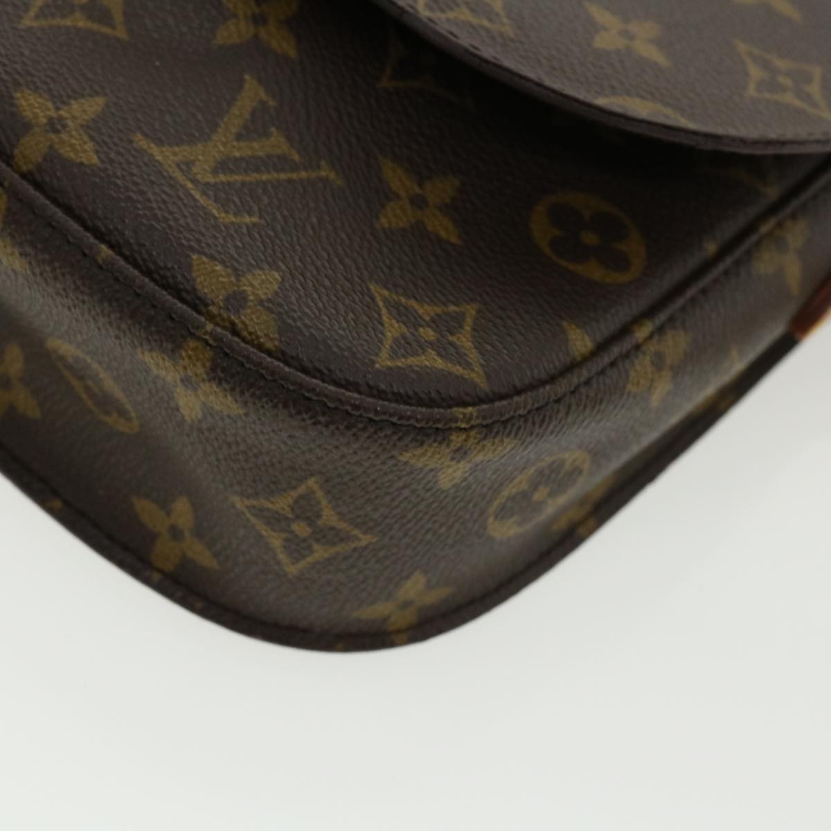 LOUIS VUITTON Monogram Saint Cloud MM Shoulder Bag M51243 LV Auth am3781