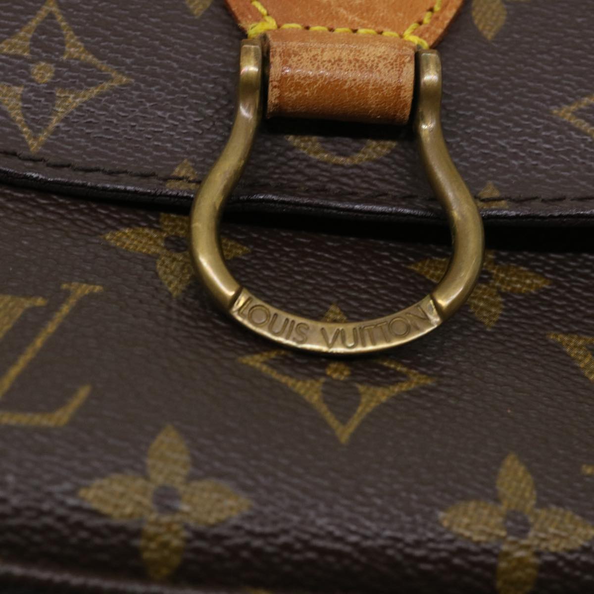 LOUIS VUITTON Monogram Saint Cloud MM Shoulder Bag M51243 LV Auth am3781