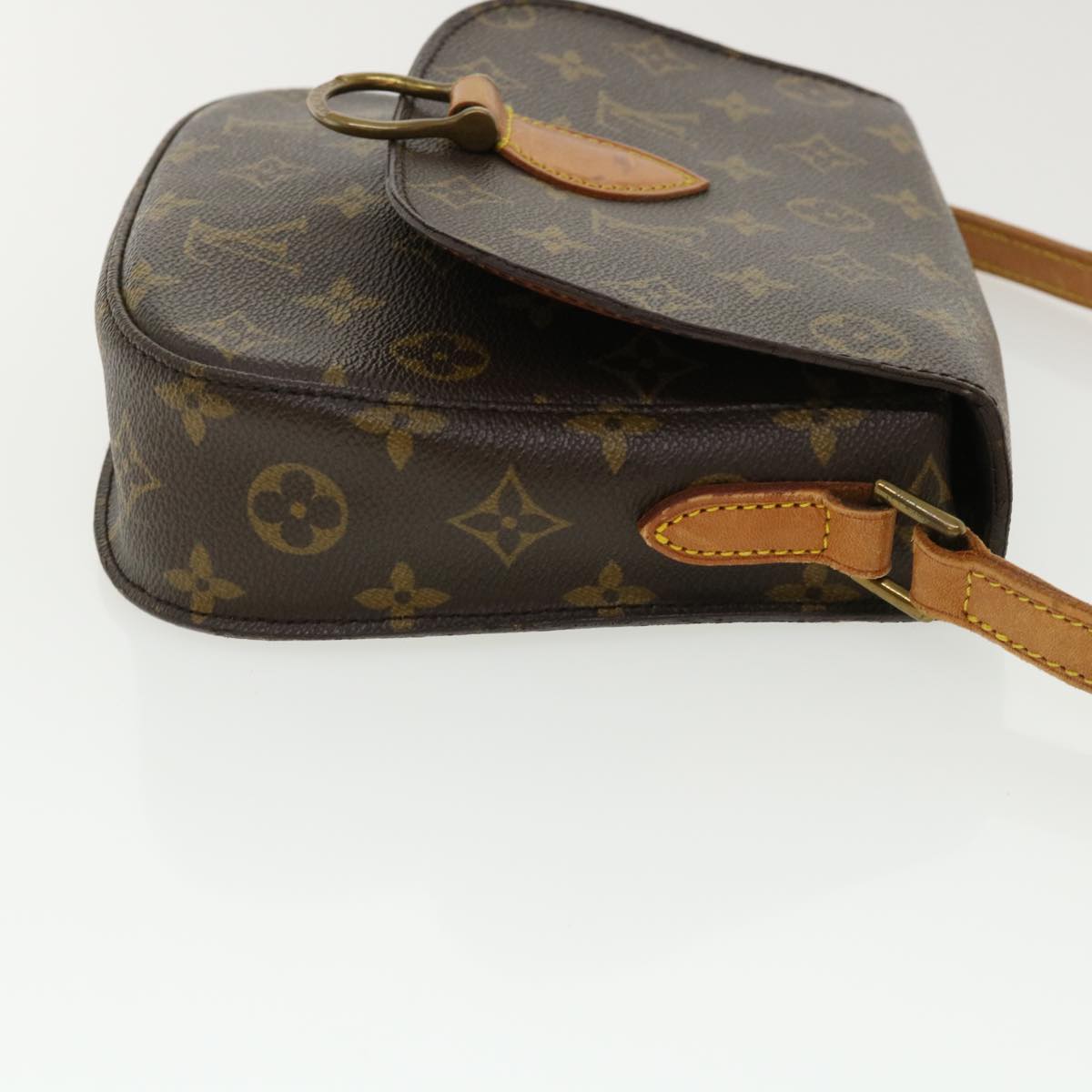 LOUIS VUITTON Monogram Saint Cloud MM Shoulder Bag M51243 LV Auth am3781