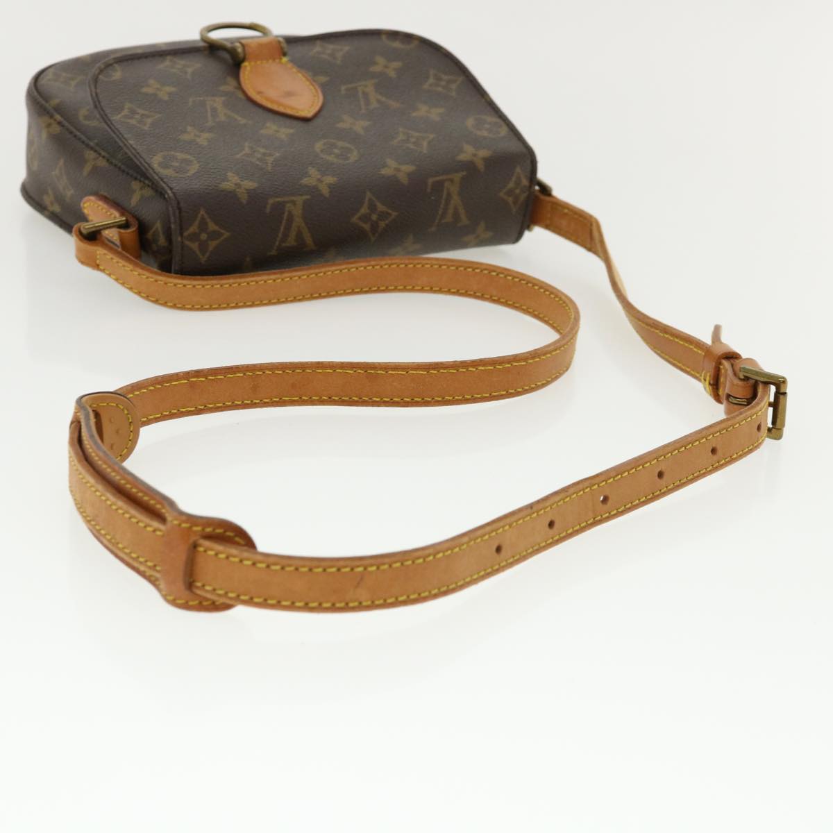 LOUIS VUITTON Monogram Saint Cloud MM Shoulder Bag M51243 LV Auth am3781