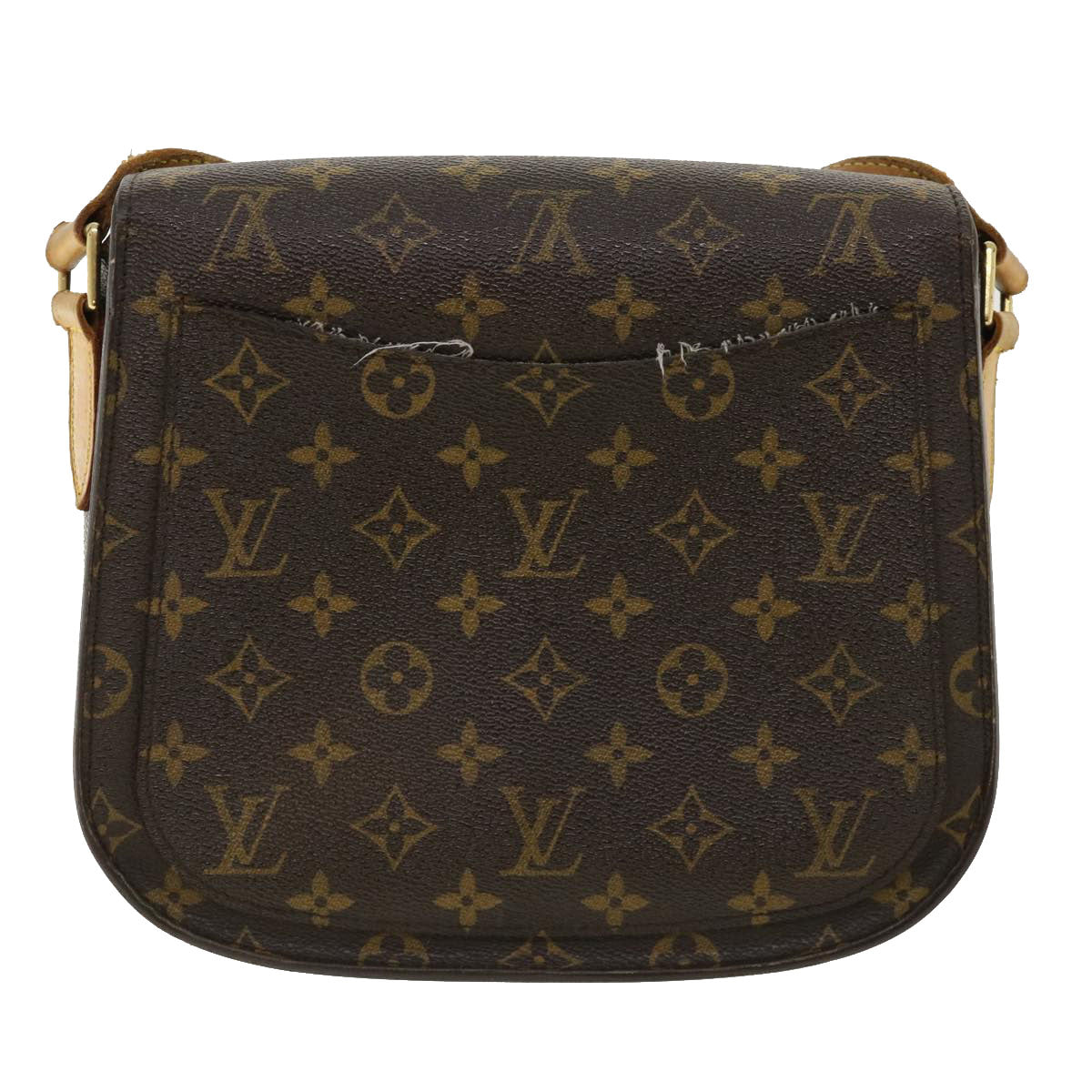 LOUIS VUITTON Monogram Saint Cloud GM Shoulder Bag M51242 LV Auth am3784 - 0