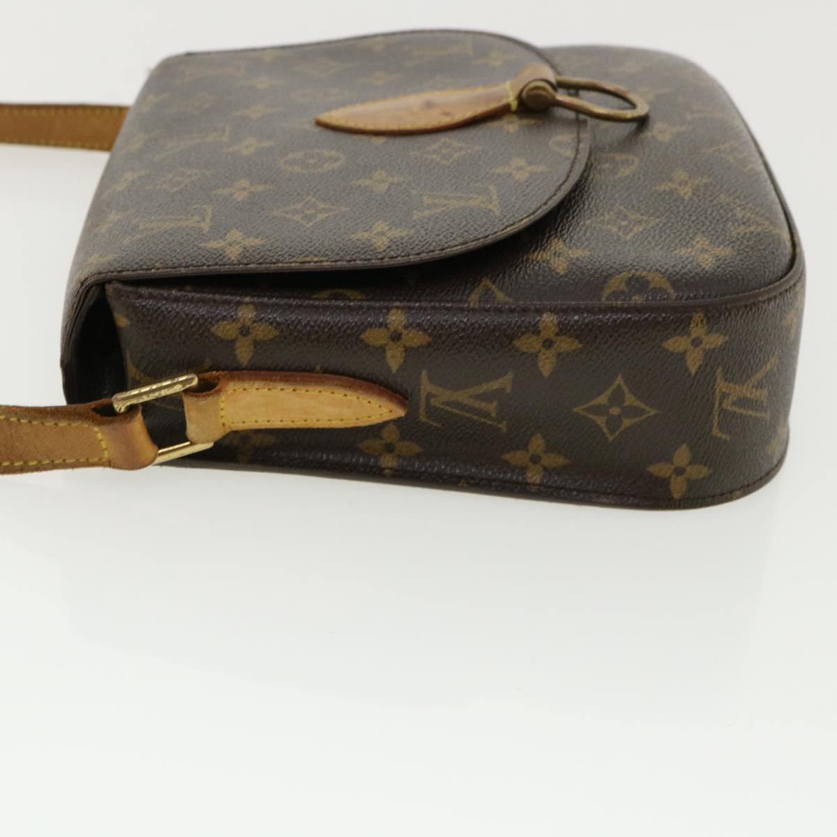 LOUIS VUITTON Monogram Saint Cloud GM Shoulder Bag M51242 LV Auth am3784