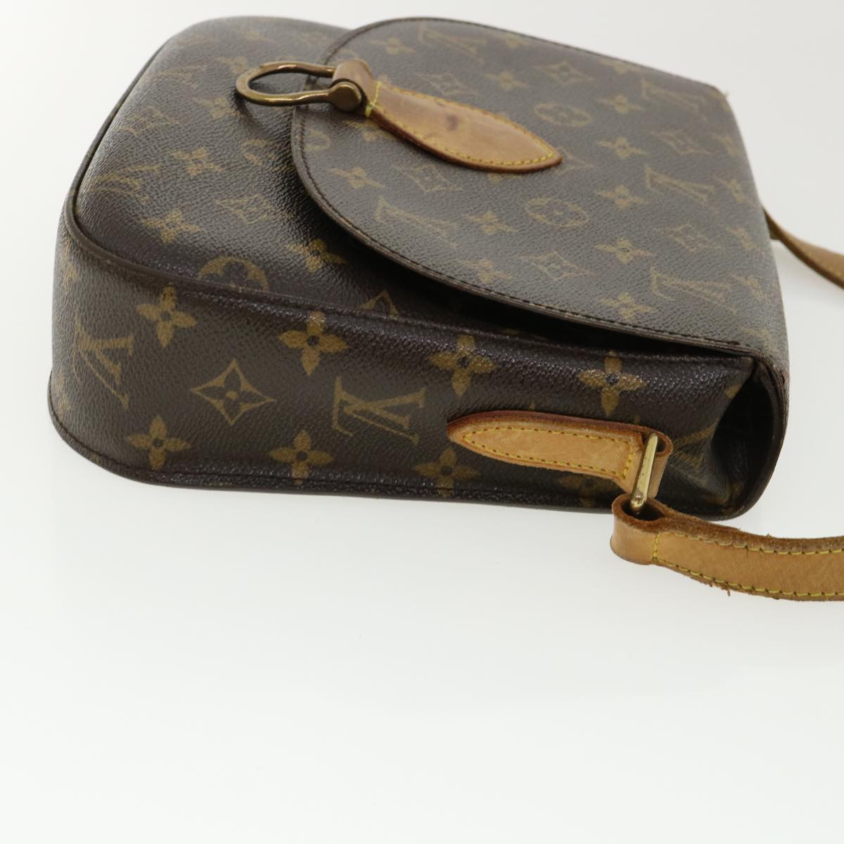 LOUIS VUITTON Monogram Saint Cloud GM Shoulder Bag M51242 LV Auth am3784