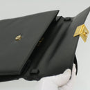 GIVENCHY Shoulder Bag Leather 2way Black Auth am3821-18