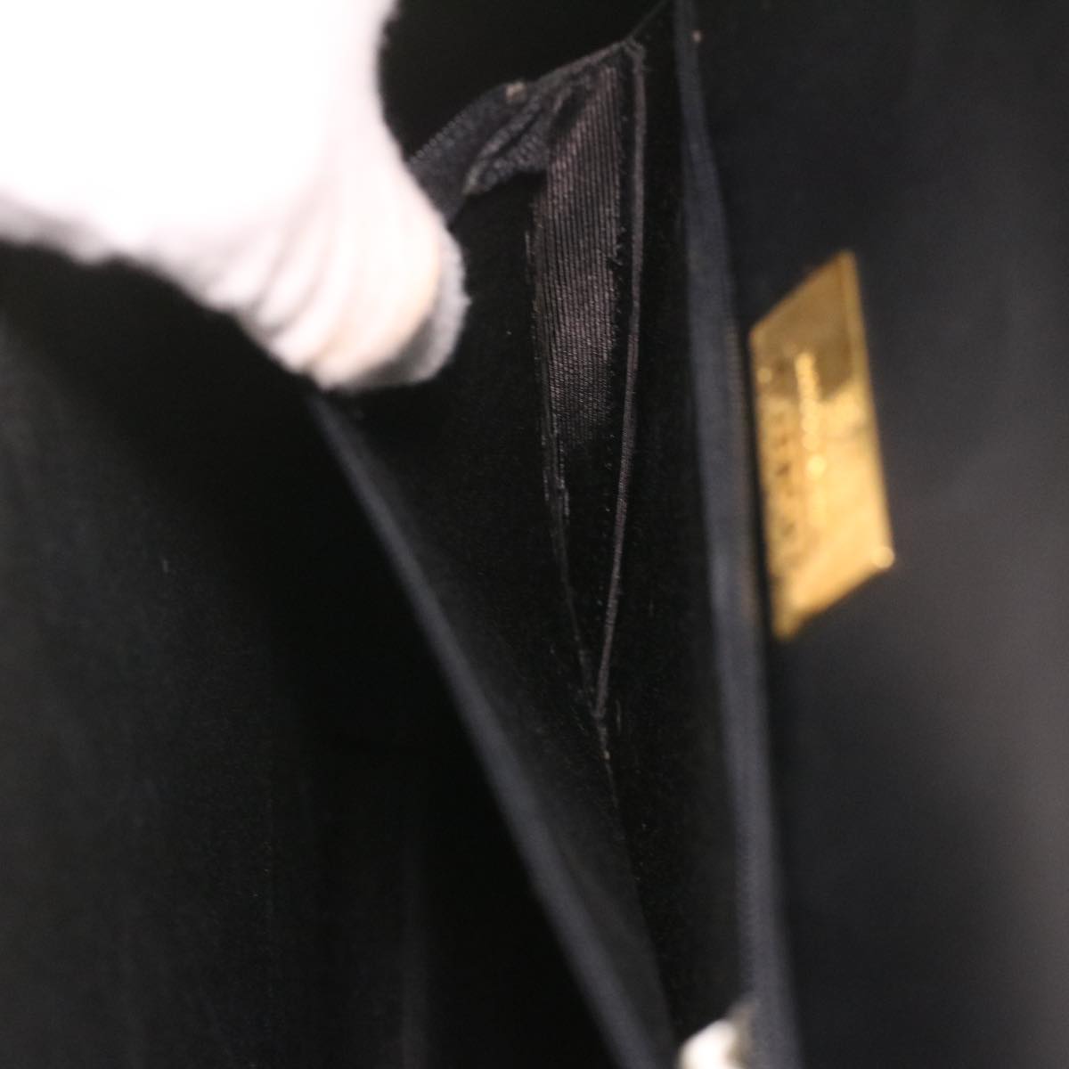 GIVENCHY Shoulder Bag Leather 2way Black Auth am3821