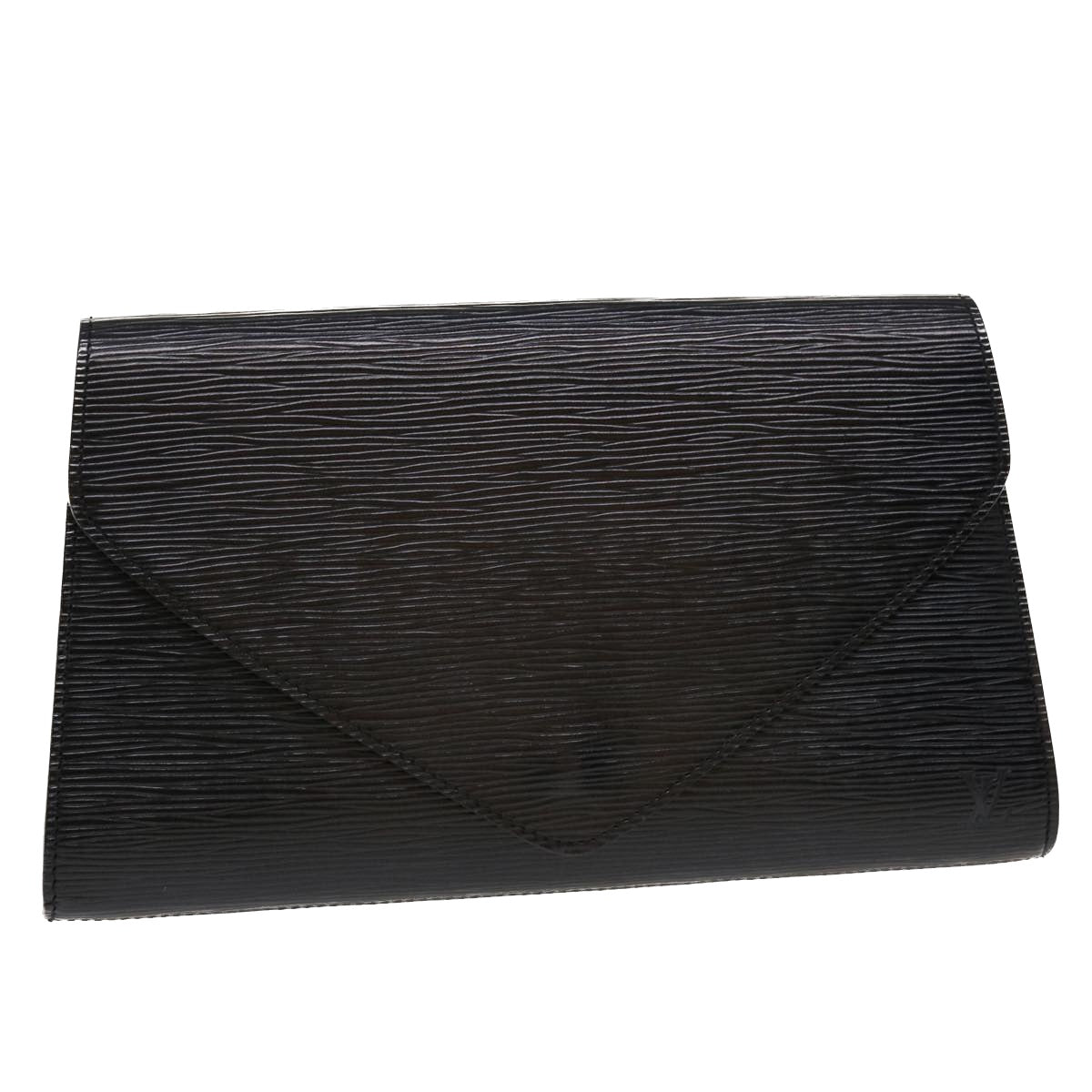 LOUIS VUITTON Epi Art Deco Clutch Bag Black M52632 LV Auth am3825