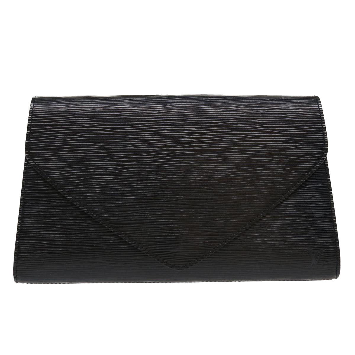 LOUIS VUITTON Epi Art Deco Clutch Bag Black M52632 LV Auth am3825