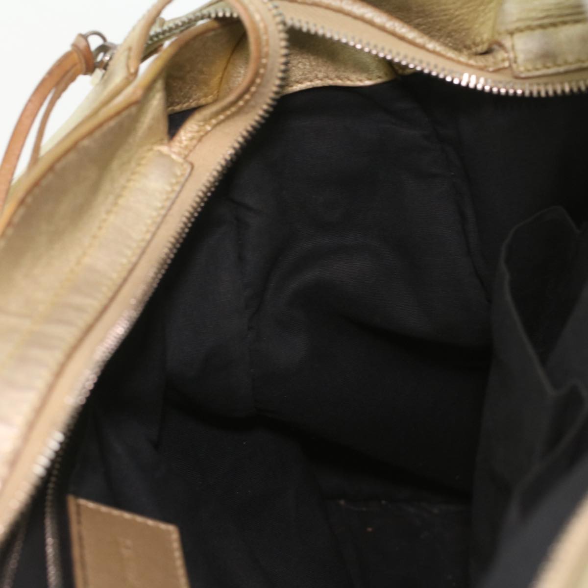 BALENCIAGA City Bag Hand Bag Leather 2way Gold 115748 8091 J BALENCIAGA City Bag Hand Bag Leather 2way Gold 115748 8091 J