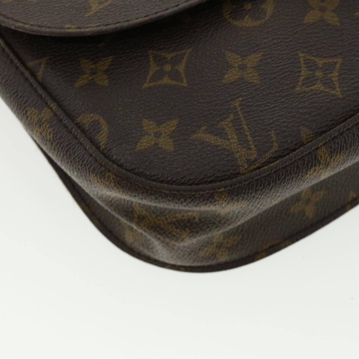 LOUIS VUITTON Monogram Saint Cloud GM Shoulder Bag M51242 LV Auth am3845