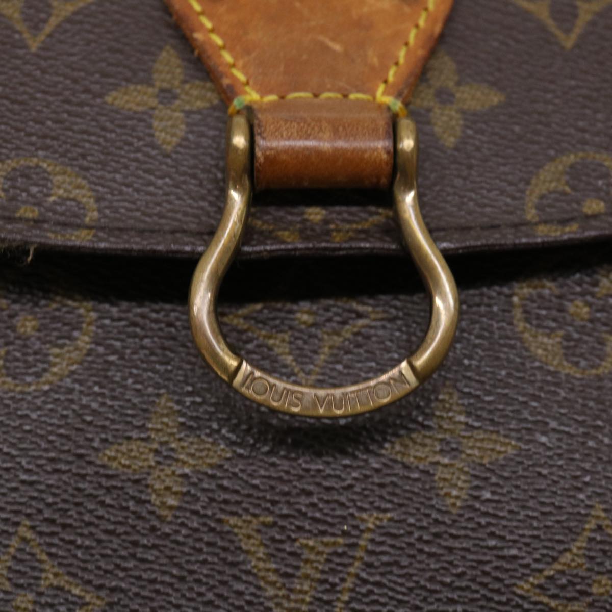 LOUIS VUITTON Monogram Saint Cloud GM Shoulder Bag M51242 LV Auth am3845