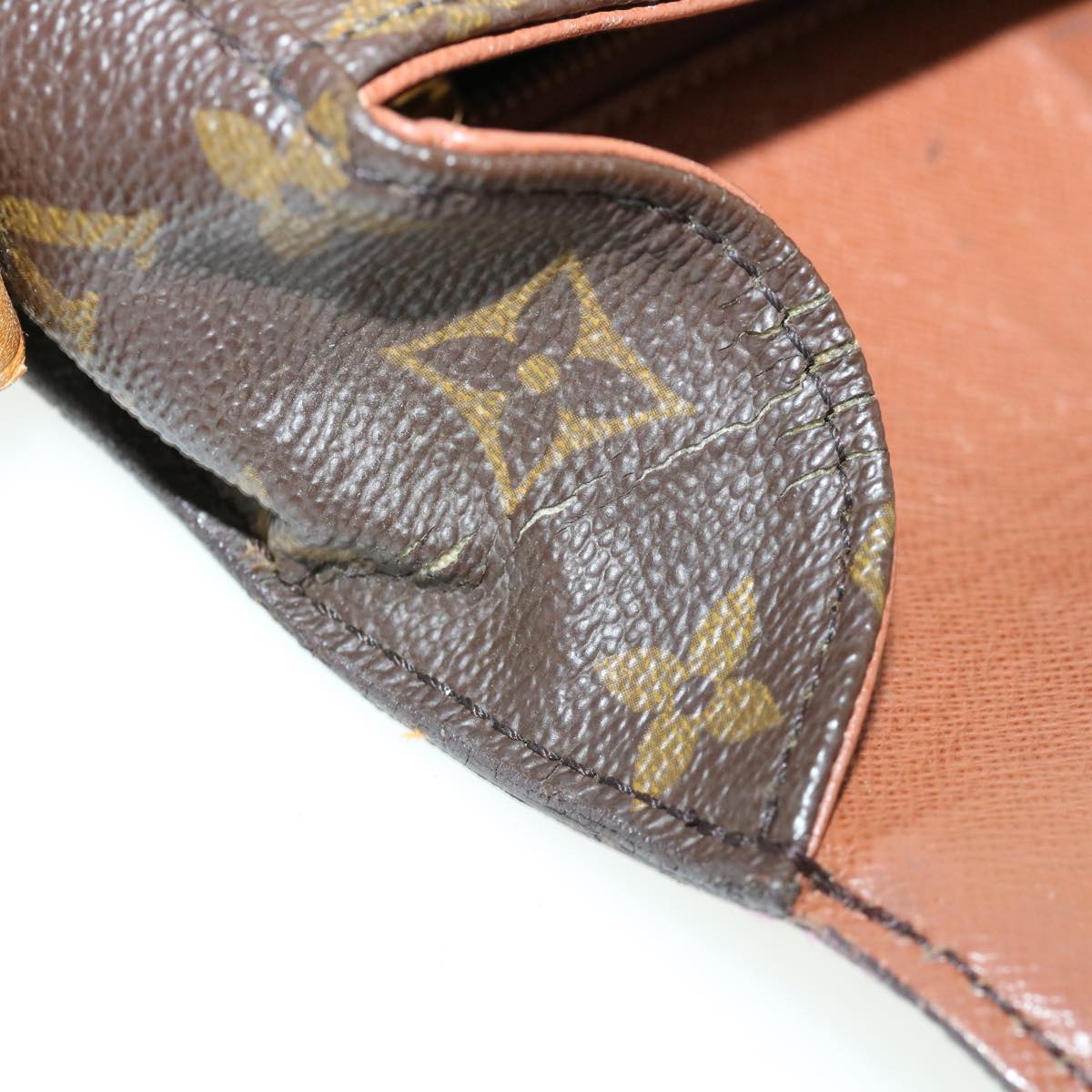 LOUIS VUITTON Monogram Saint Cloud GM Shoulder Bag M51242 LV Auth am3845