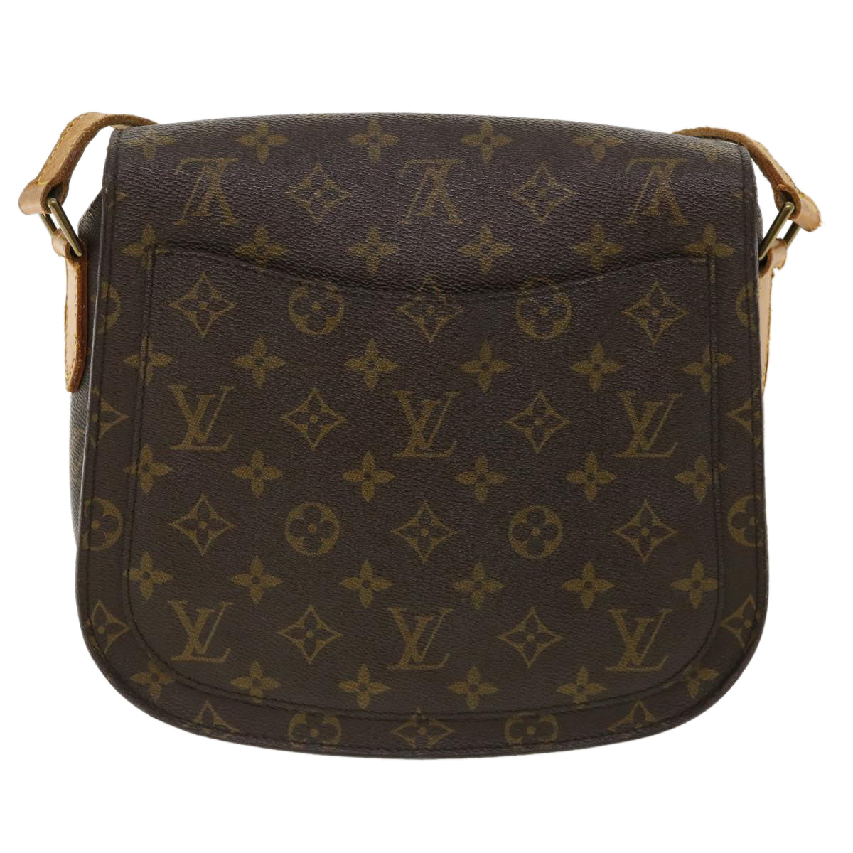 LOUIS VUITTON Monogram Saint Cloud GM Shoulder Bag M51242 LV Auth am3845