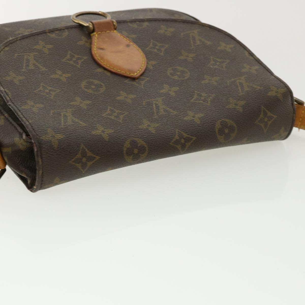 LOUIS VUITTON Monogram Saint Cloud GM Shoulder Bag M51242 LV Auth am3845