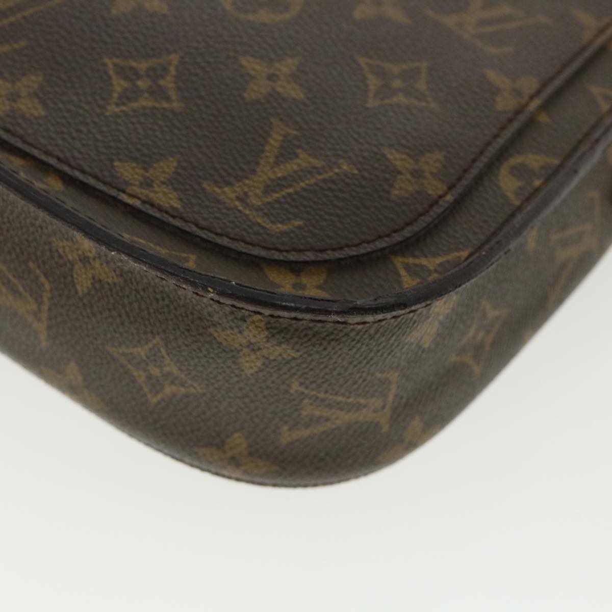 LOUIS VUITTON Monogram Saint Cloud GM Shoulder Bag M51242 LV Auth am3851