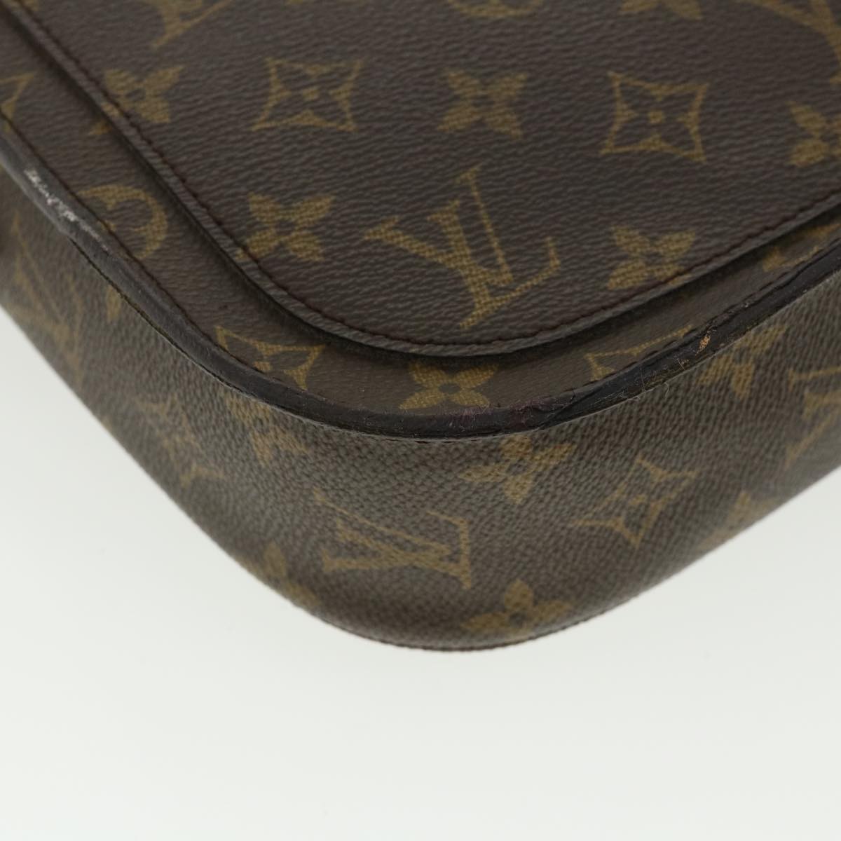 LOUIS VUITTON Monogram Saint Cloud GM Shoulder Bag M51242 LV Auth am3851