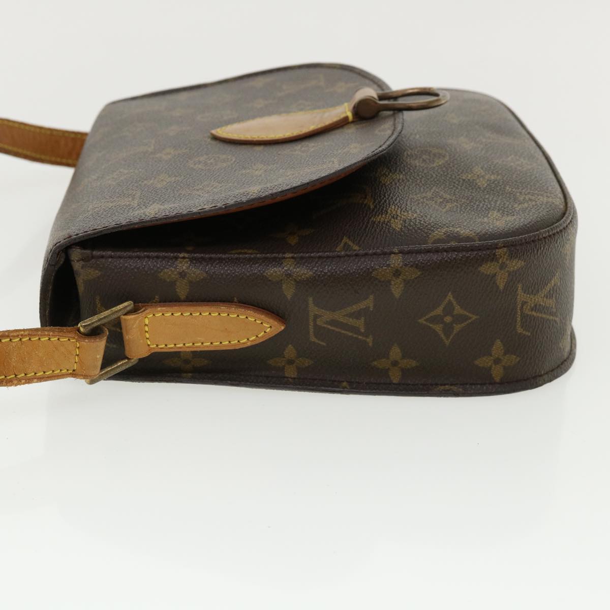 LOUIS VUITTON Monogram Saint Cloud GM Shoulder Bag M51242 LV Auth am3851