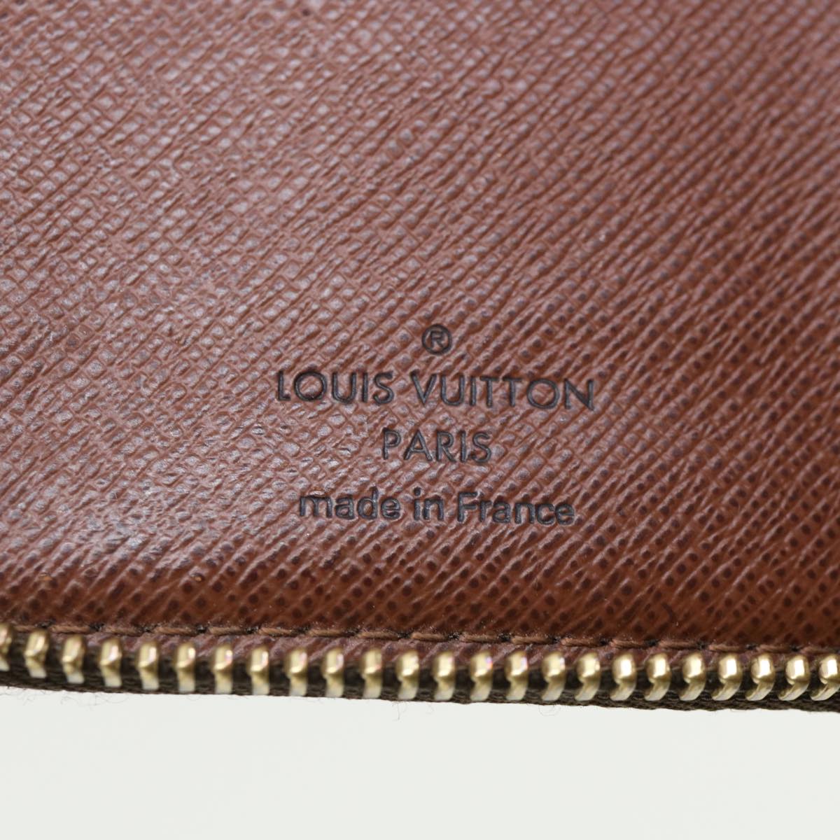LOUIS VUITTON Monogram Wallet LV Auth am3856
