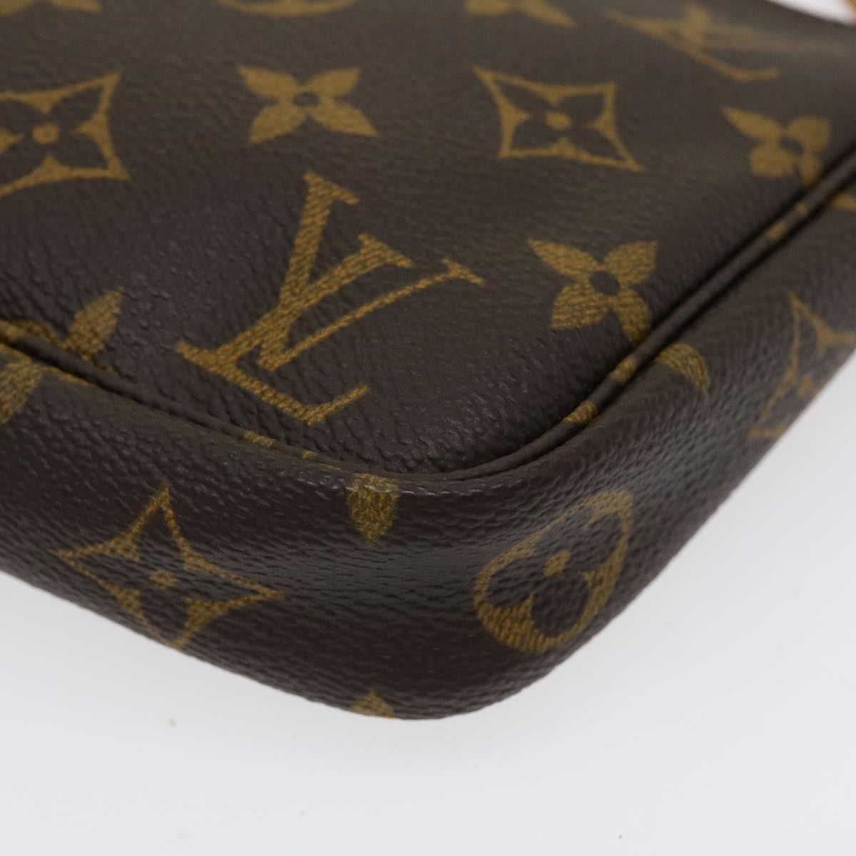 LOUIS VUITTON Monogram Pochette Accessoires Pouch L072 LV Auth am3880