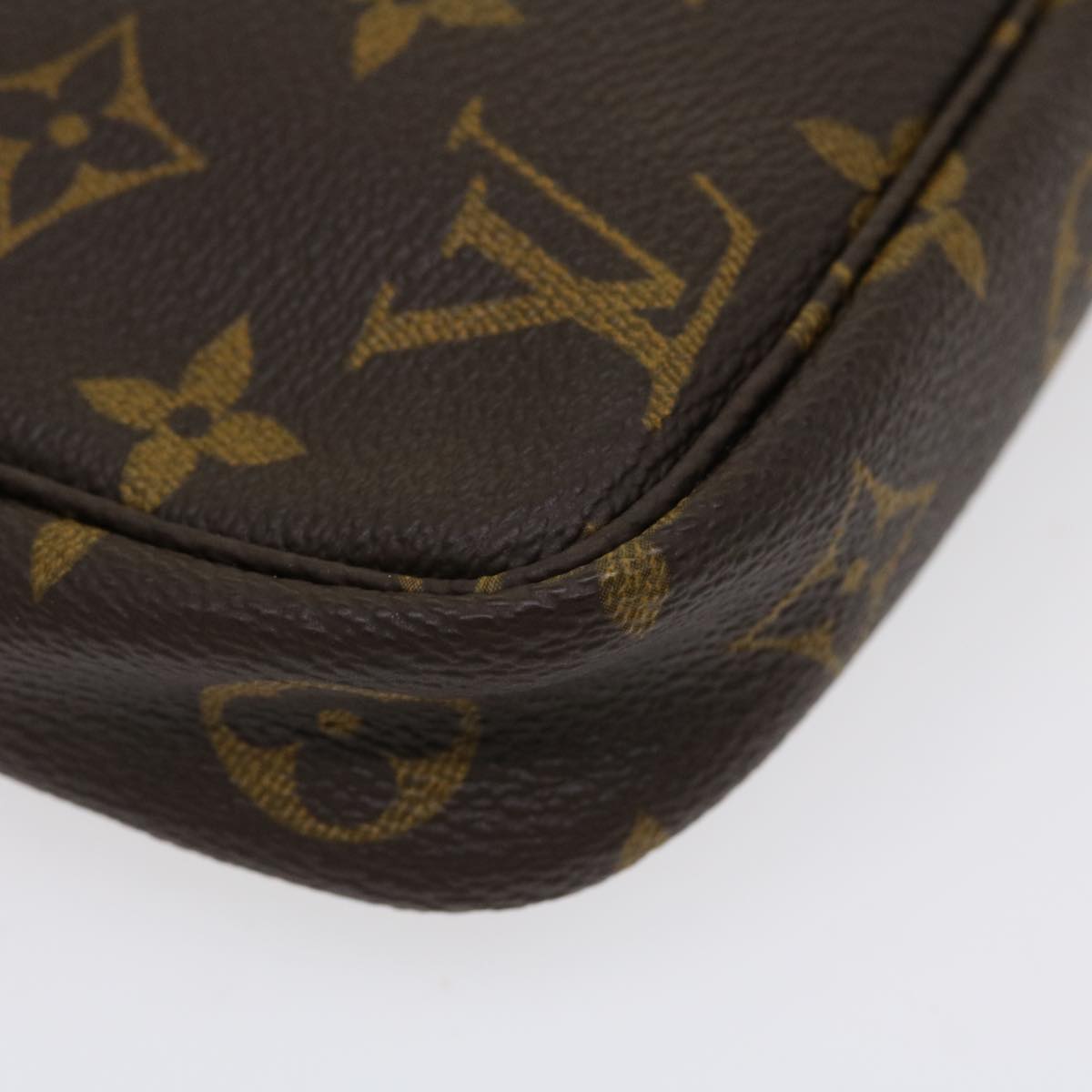 LOUIS VUITTON Monogram Pochette Accessoires Pouch L072 LV Auth am3880