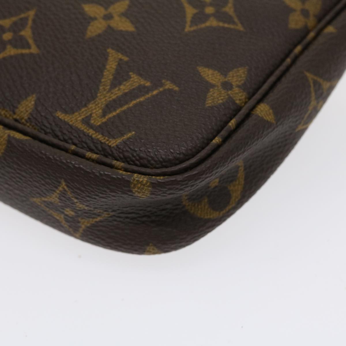 LOUIS VUITTON Monogram Pochette Accessoires Pouch L072 LV Auth am3880