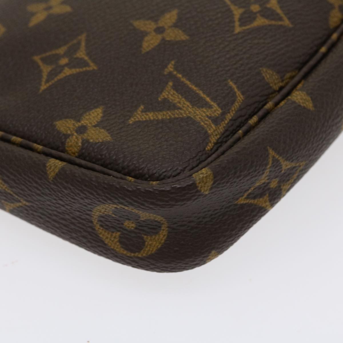 LOUIS VUITTON Monogram Pochette Accessoires Pouch L072 LV Auth am3880