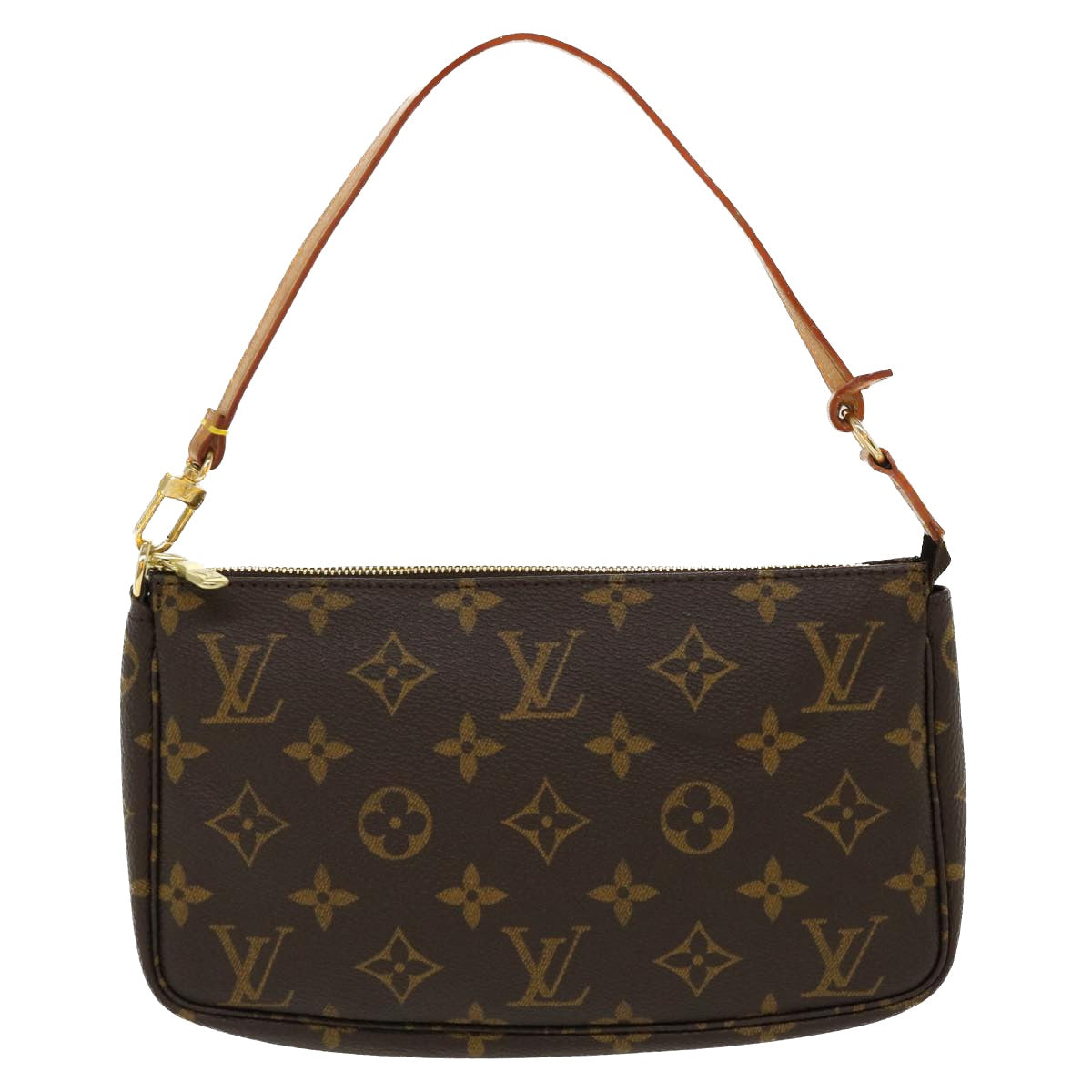 LOUIS VUITTON Monogram Pochette Accessoires Pouch L072 LV Auth am3880