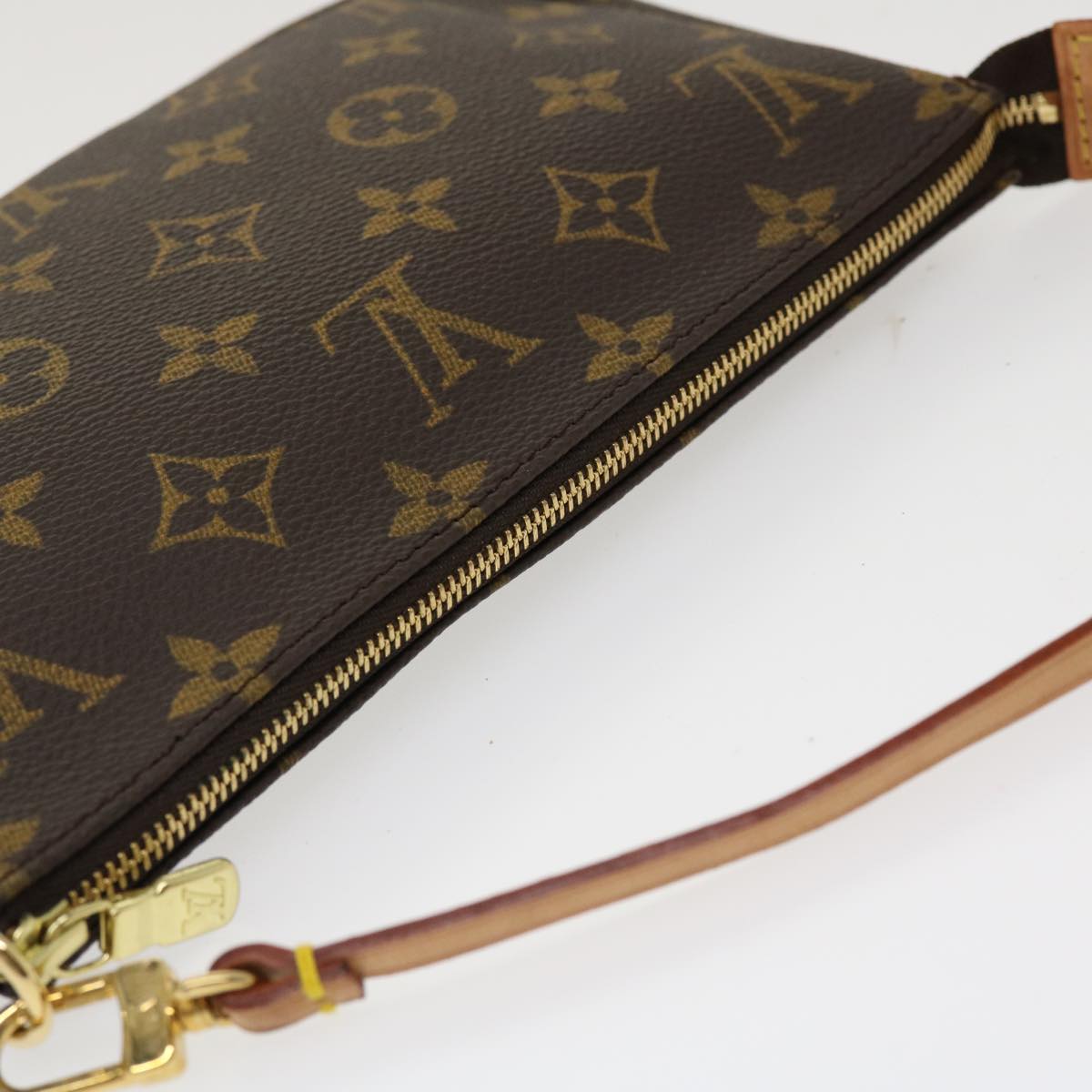 LOUIS VUITTON Monogram Pochette Accessoires Pouch L072 LV Auth am3880