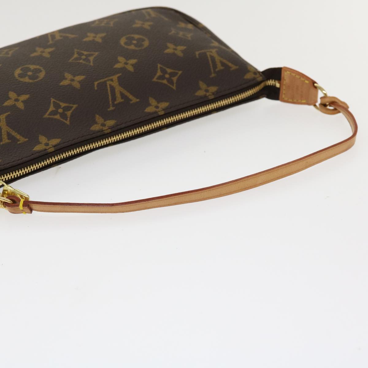 LOUIS VUITTON Monogram Pochette Accessoires Pouch L072 LV Auth am3880