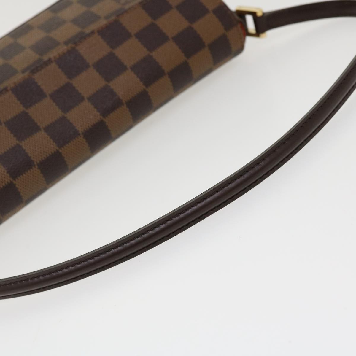 LOUIS VUITTON Damier Ebene Recoleta Shoulder Bag N51299 LV Auth am3903