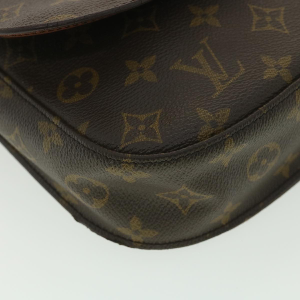 LOUIS VUITTON Monogram Saint Cloud MM Shoulder Bag M51243 LV Auth am3927