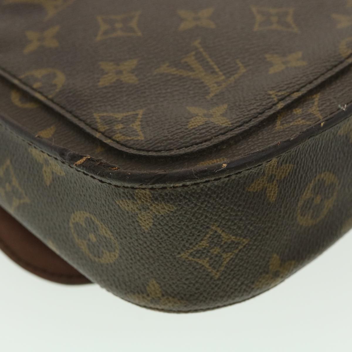 LOUIS VUITTON Monogram Saint Cloud MM Shoulder Bag M51243 LV Auth am3927