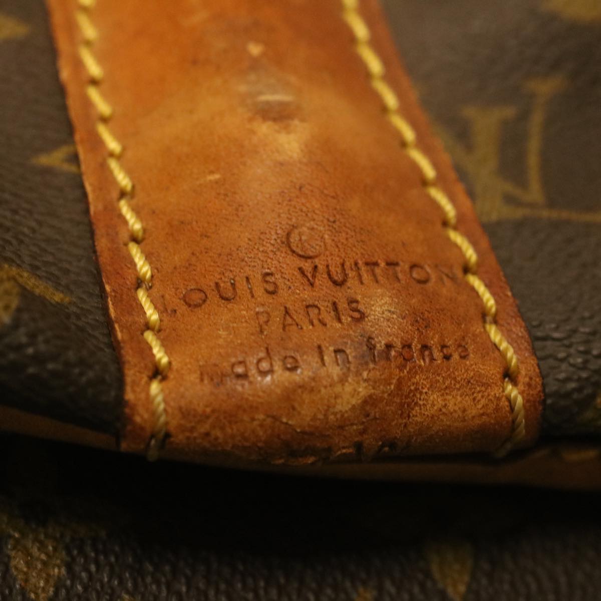 LOUIS VUITTON Monogram Carry Suiter Garment Cover M23522 LV Auth am3932