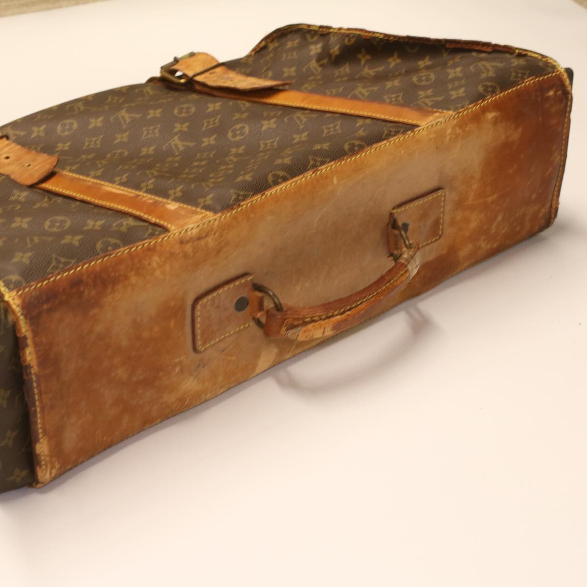 LOUIS VUITTON Monogram Carry Suiter Garment Cover M23522 LV Auth am3932