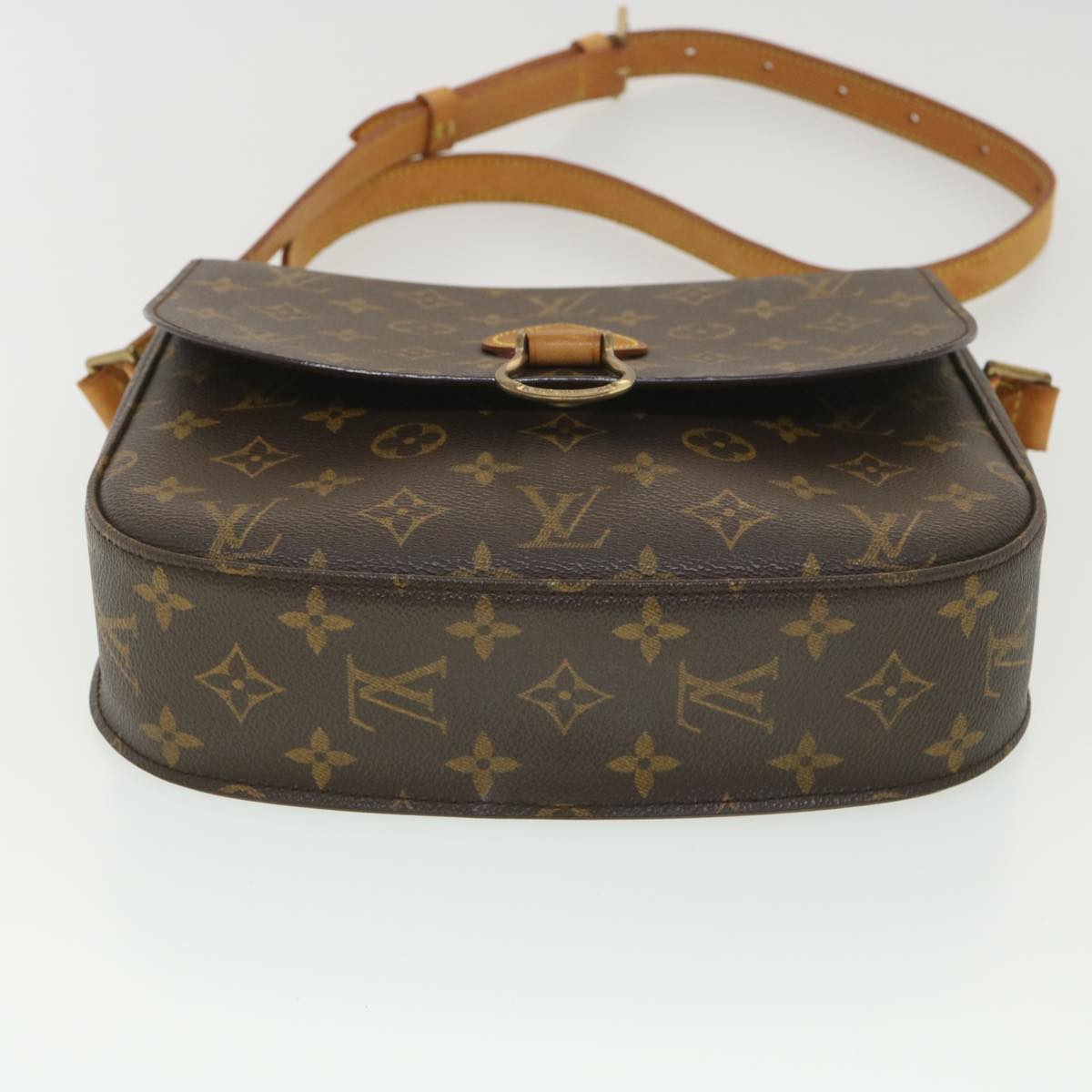 LOUIS VUITTON Monogram Saint Cloud GM Shoulder Bag M51242 LV Auth am3989