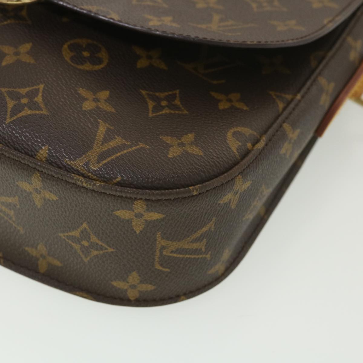 LOUIS VUITTON Monogram Saint Cloud GM Shoulder Bag M51242 LV Auth am3989