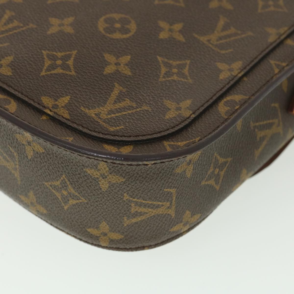 LOUIS VUITTON Monogram Saint Cloud GM Shoulder Bag M51242 LV Auth am3989