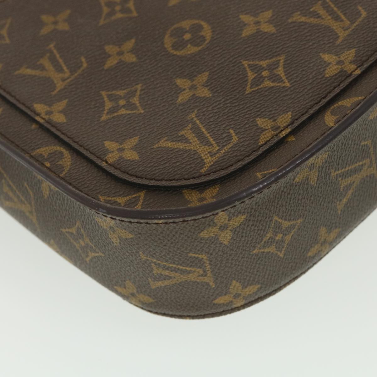 LOUIS VUITTON Monogram Saint Cloud GM Shoulder Bag M51242 LV Auth am3989