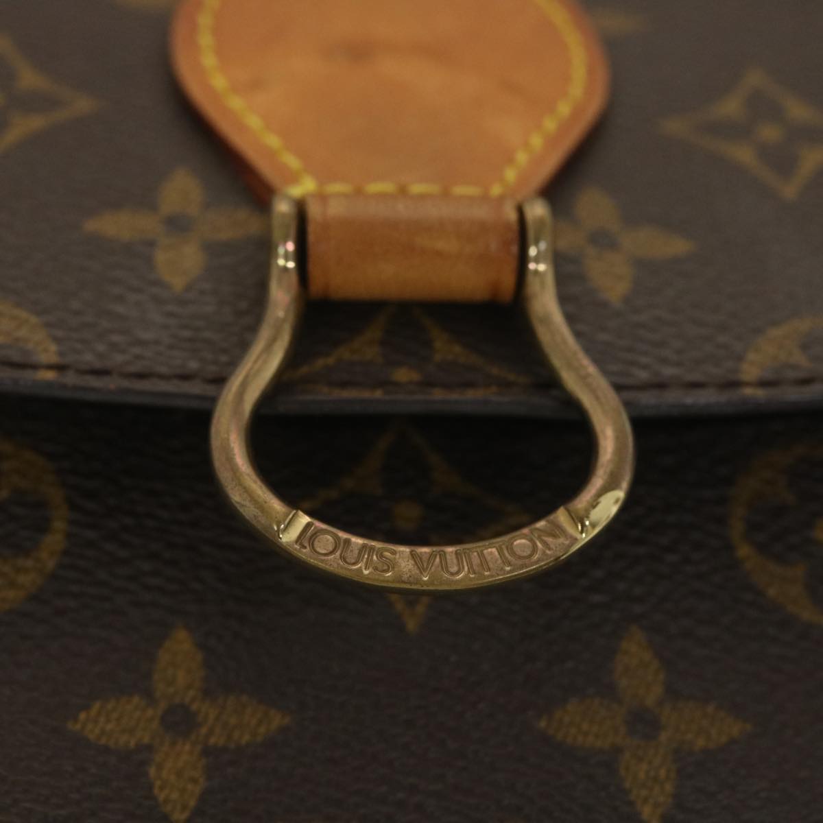 LOUIS VUITTON Monogram Saint Cloud GM Shoulder Bag M51242 LV Auth am3989