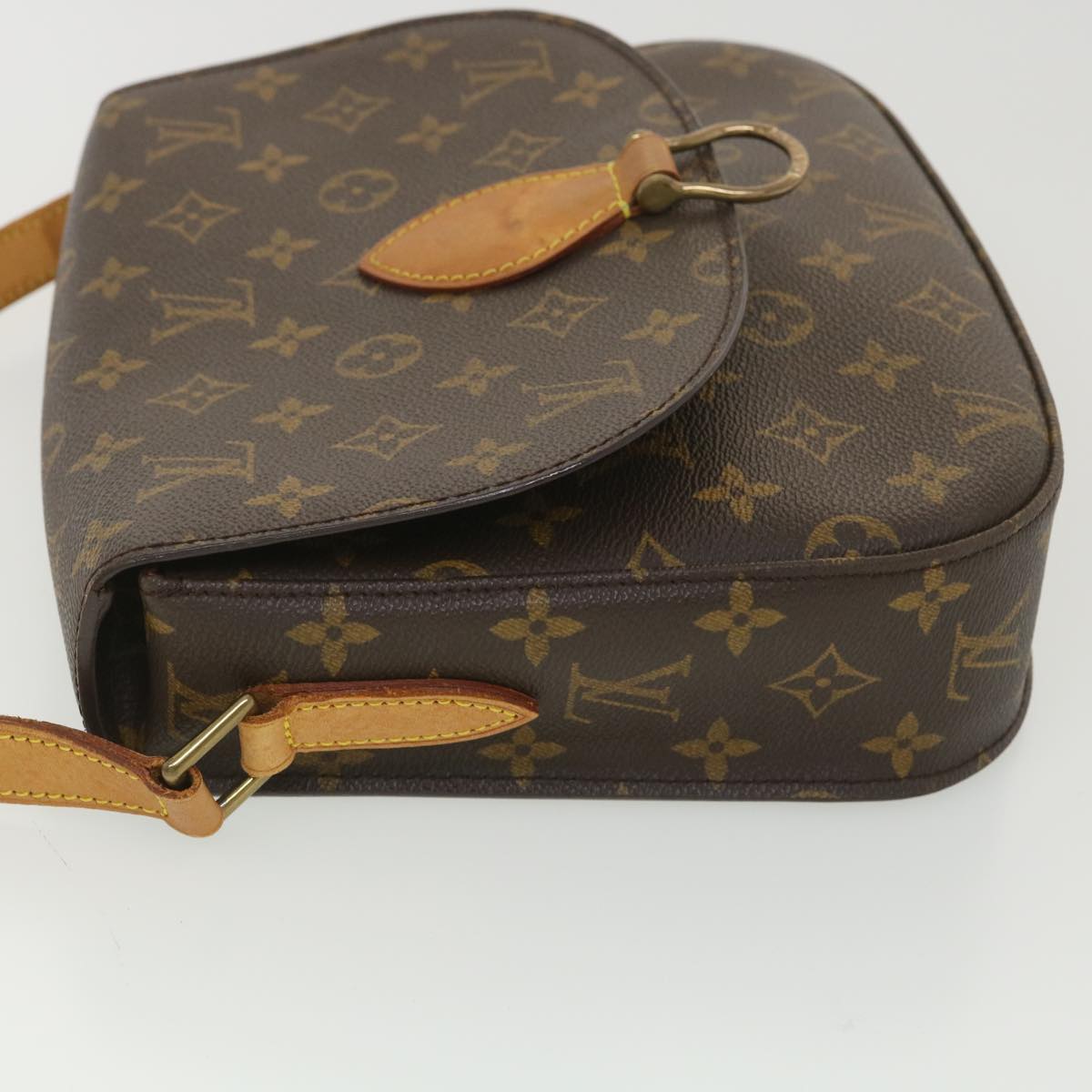 LOUIS VUITTON Monogram Saint Cloud GM Shoulder Bag M51242 LV Auth am3989