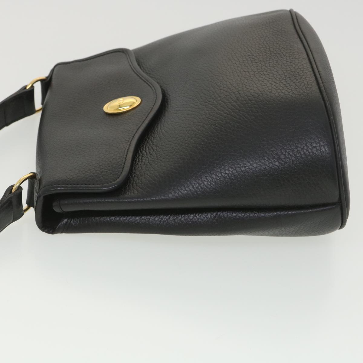 Christian Dior Hand Bag Leather 2way Black Auth am3992